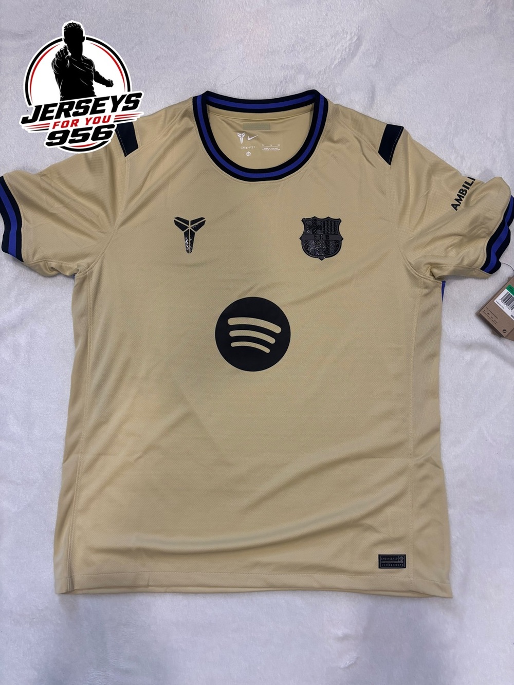 Nike x FC Barcelona Men’s Gold Jersey
